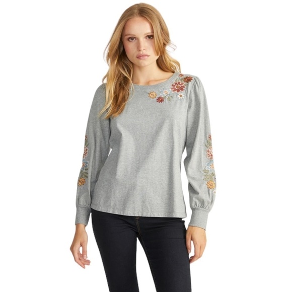 Driftwood Clare Embroidered Shirt - Neptune Size XL - Picture 1 of 11